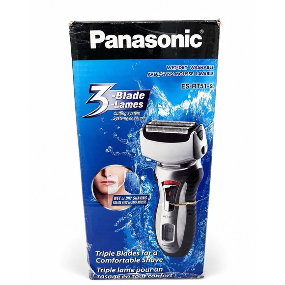 Panasonic Other - Panasonic ES-RT51-S Wet Dry 3-Blade Rechargeable Electric Shaver w/ Charger